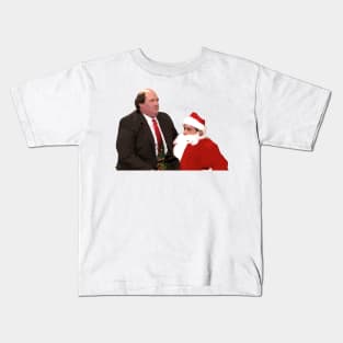 Kevin og Santa's lap Kids T-Shirt